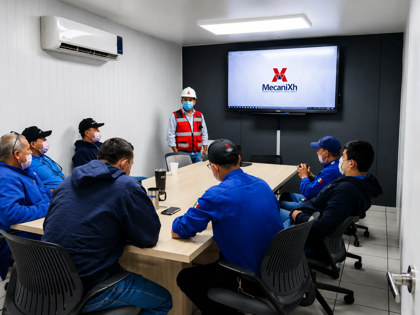 Equipo MecaniXh en planta